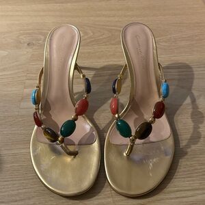 Gianvito Rossi Shanti Beaded Women's Sandals
